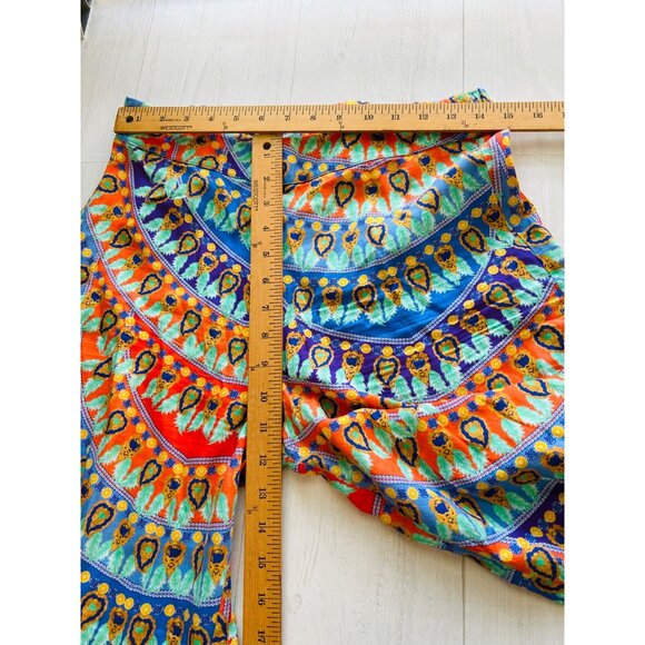 PAOLITA Womens Medium Multicolor Wide Leg Pants - Picture 8 of 12